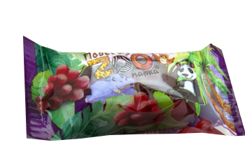 Конфета Побег из зоопарка виноград